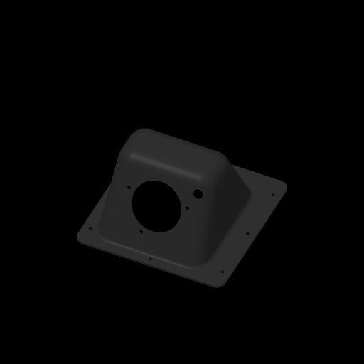 Replacement part modelled from measurements and 3D printed to fit